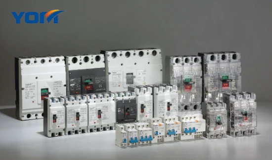 Disjoncteurs Yom1 2p 3p 4p Disjoncteur MCCB électrique pour la distribution d'énergie