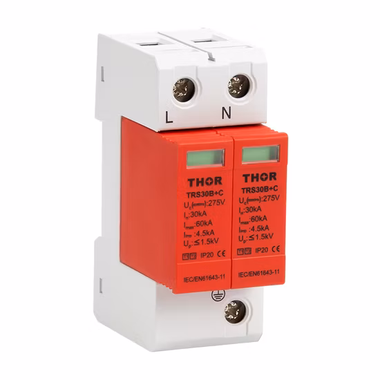 Usine OEM Chine petite taille nouvelle boite 12.5ka parafoudre contre les surtensions taille étroite dispositif de protection contre les surtensions pour système d'éclairage